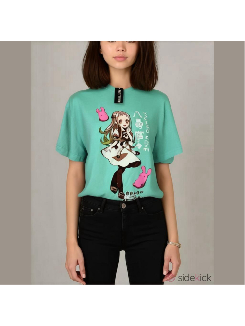 NWT size L mint coloured hot topic toilet-bound hanako-kun nene mokke tee